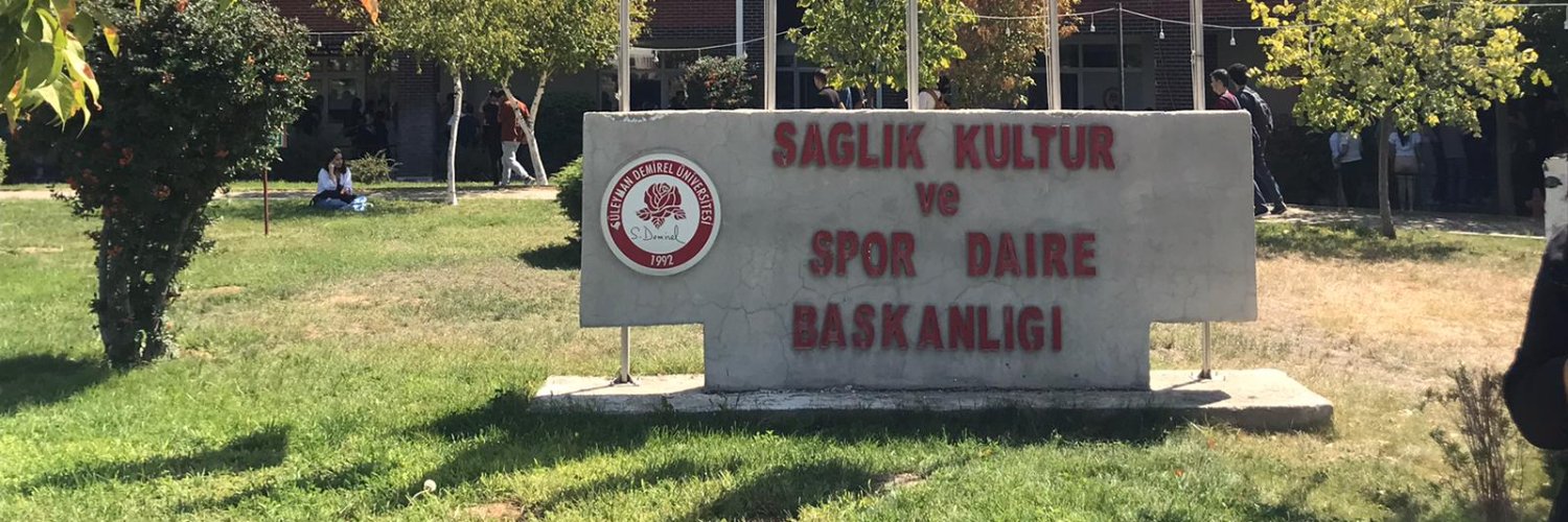 SDÜ Sağlık Kültür ve Spor Daire Başkanlığı banner