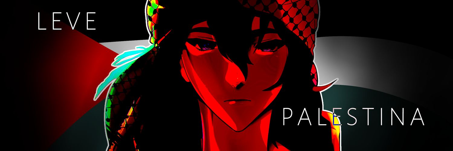 🇵🇸Cosmic Wolf 🌿 FREE PALESTINE🇵🇸 banner