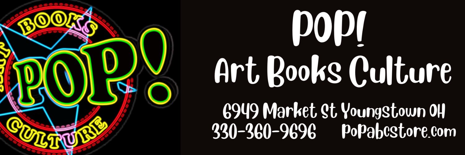 POP! Art Books Culture ~ Boardman OH banner