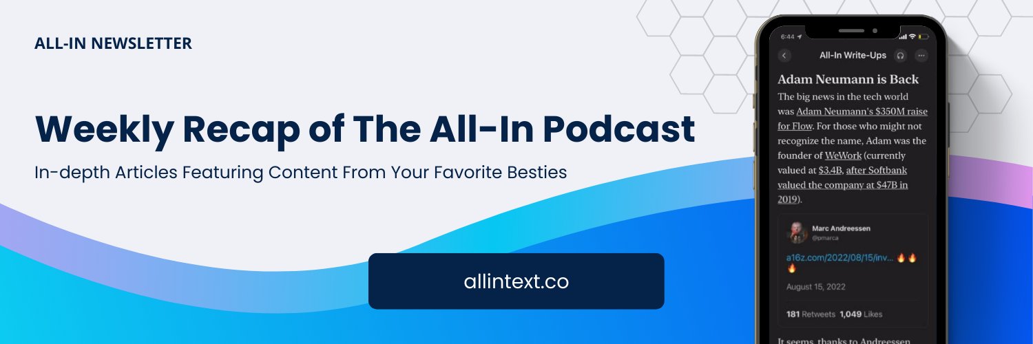 ALL-IN NEWSLETTER💧🐦 (@all_in_txt) / Posts / X