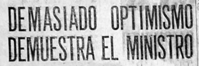 Ministro's banner