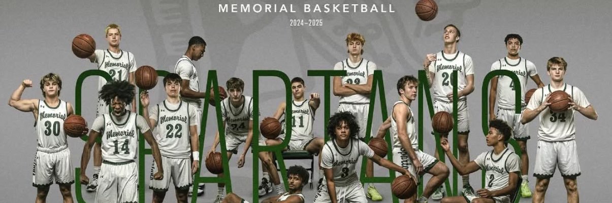 Memorial Boys Basketball banner