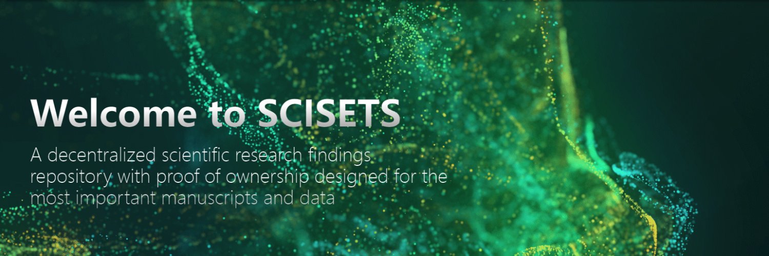 Scisets Community banner