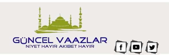 GuncelVaazlar's profile banner image