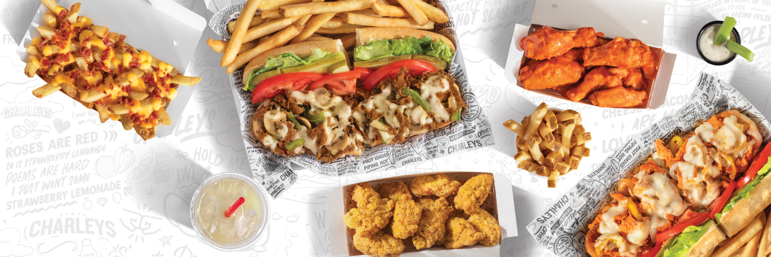 Charleys Cheesesteaks 🧀 banner