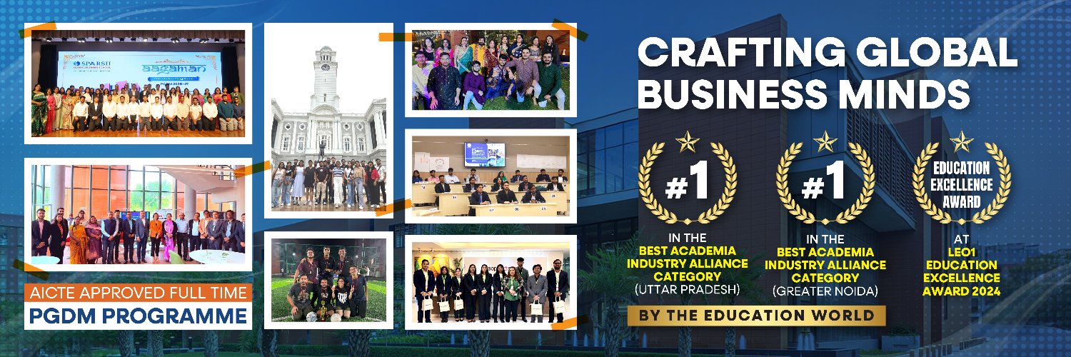 Sparsh Global Business School banner