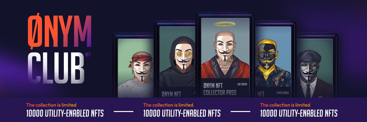 ØNYM 🎭 NFT banner
