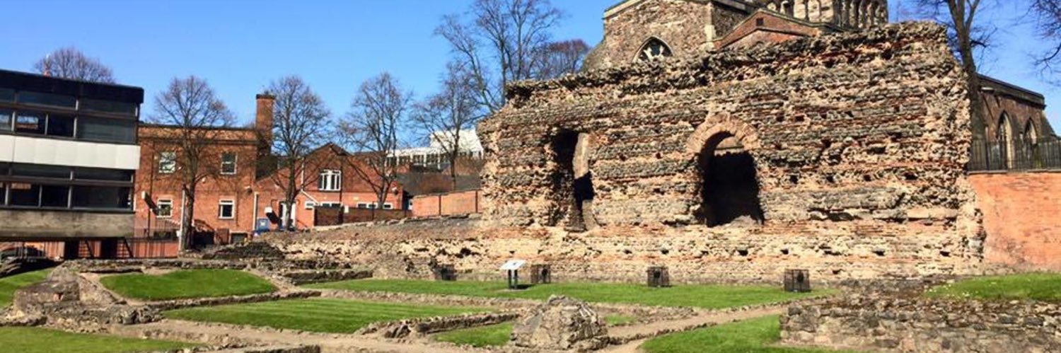 Jewry Wall Roman Museum banner