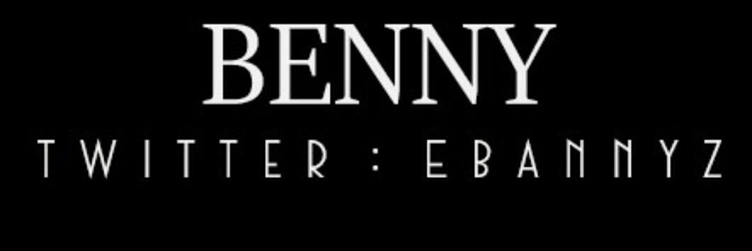 BENNY 💞 BENNY banner