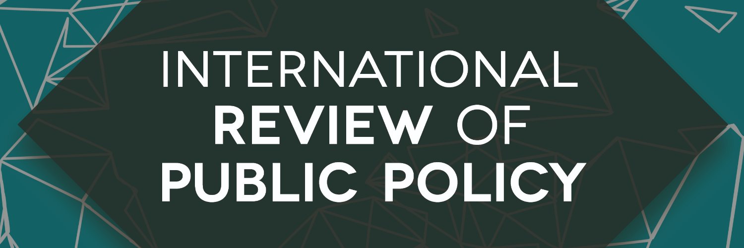 International Review of Public Policy banner