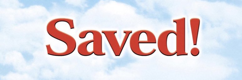 saved! banner