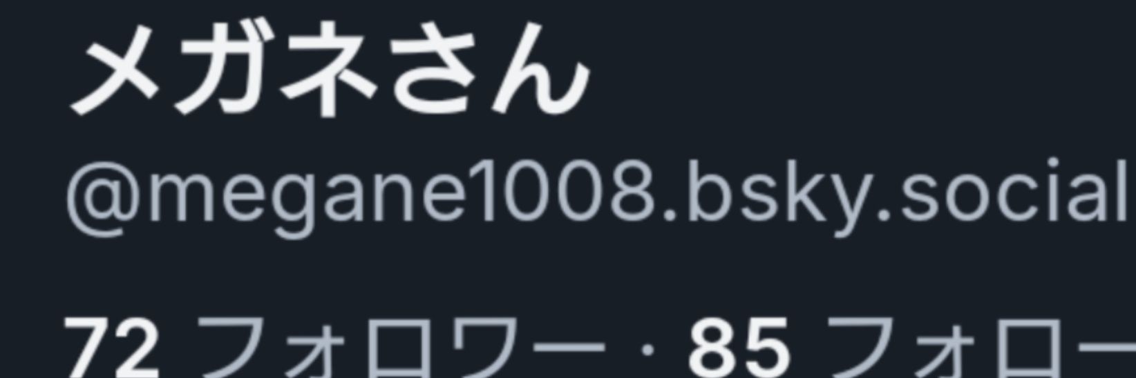 MEGANE1008's profile banner image