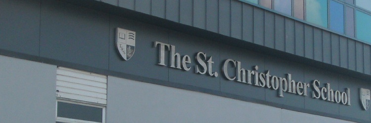 The St. Christopher School banner