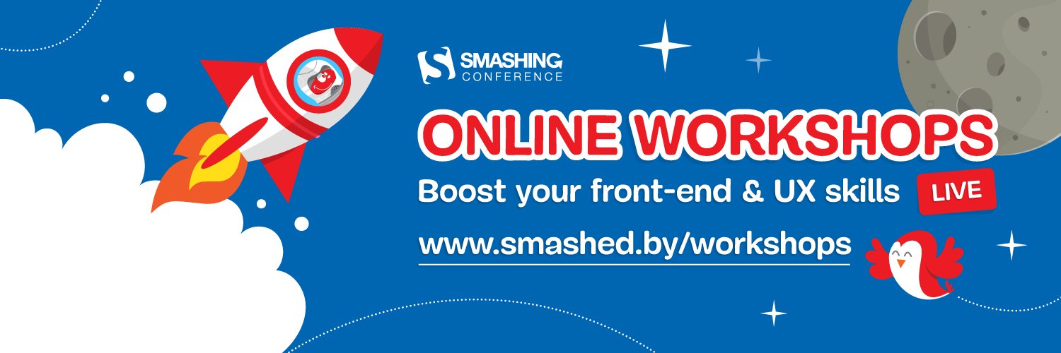 Smashing Magazine 🇺🇦 🏳️‍🌈 banner