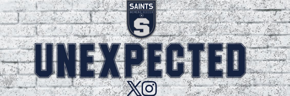 Saint’s Women’s Soccer banner