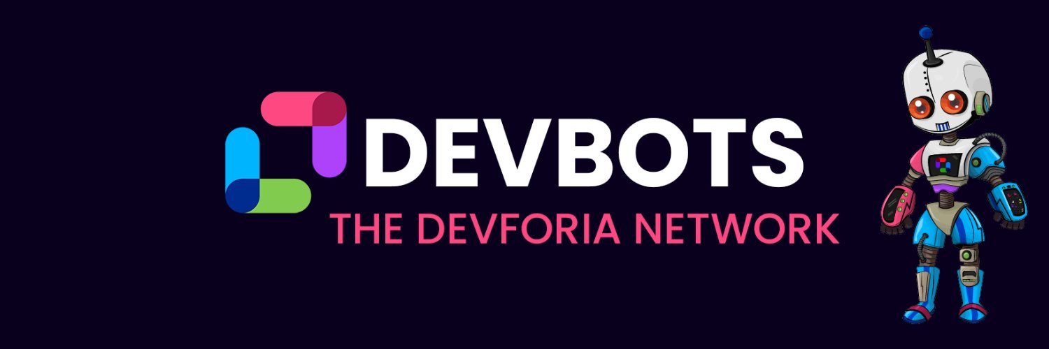 Devbots 🤖 banner