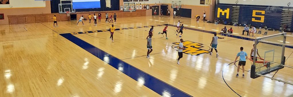 Mount St. Michael Basketball banner
