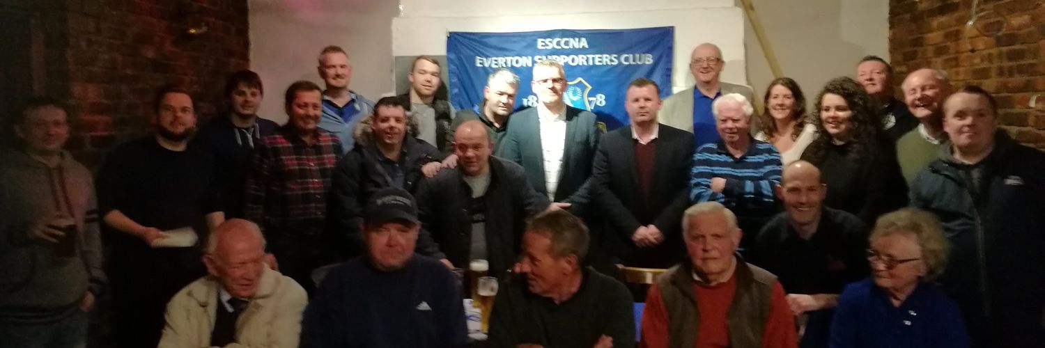 Everton Supporters Club Crewe & Nantwich Area banner