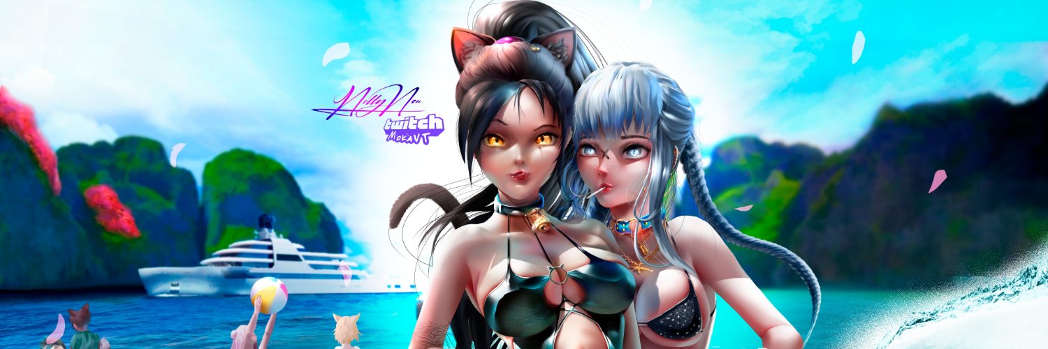 Moka 💮猫様 VTUBER💮 banner
