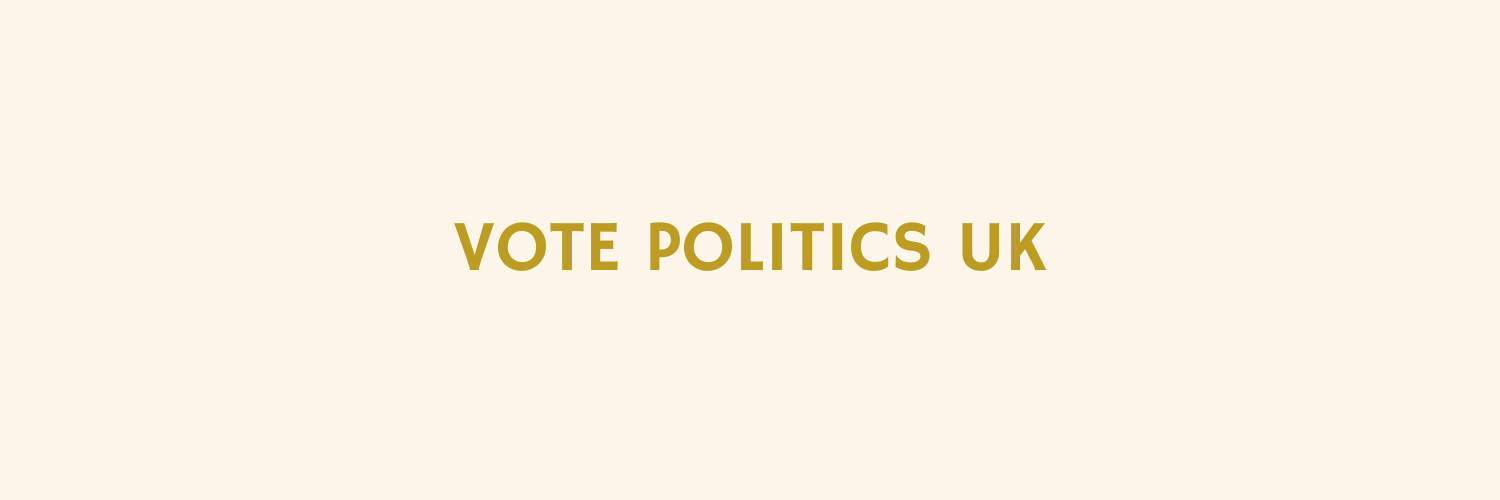 Vote Politics UK Profile Banner