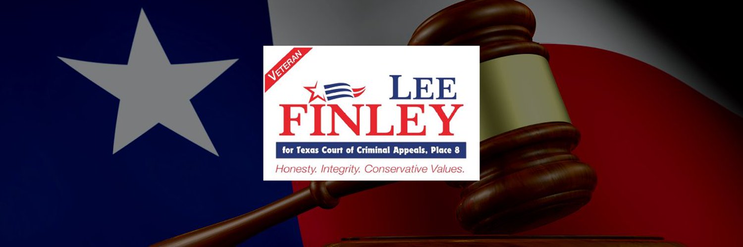 LeeFinleyforJudge Profile Banner