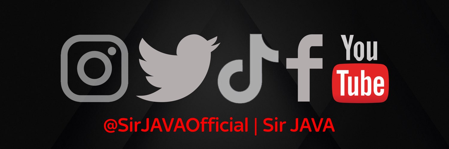 SirJAVAOfficial's profile banner image