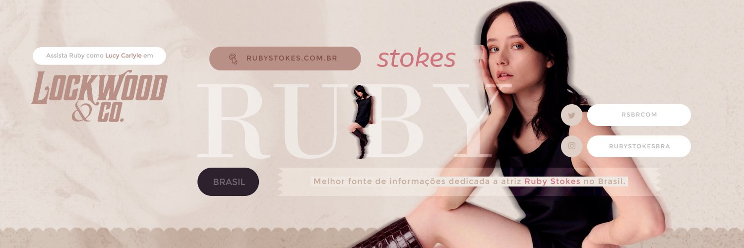 Ruby Stokes Brasil • Fansite banner