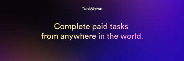 TaskVerse Profile Banner