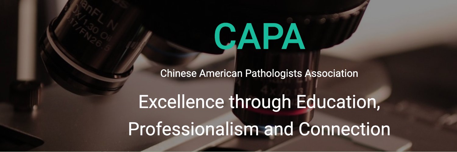 Chinese American Pathologists Association banner
