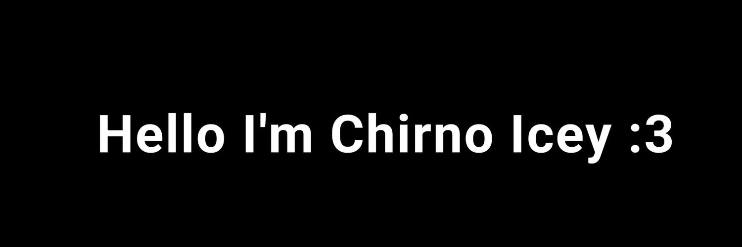 Miss_Chirno's profile banner image