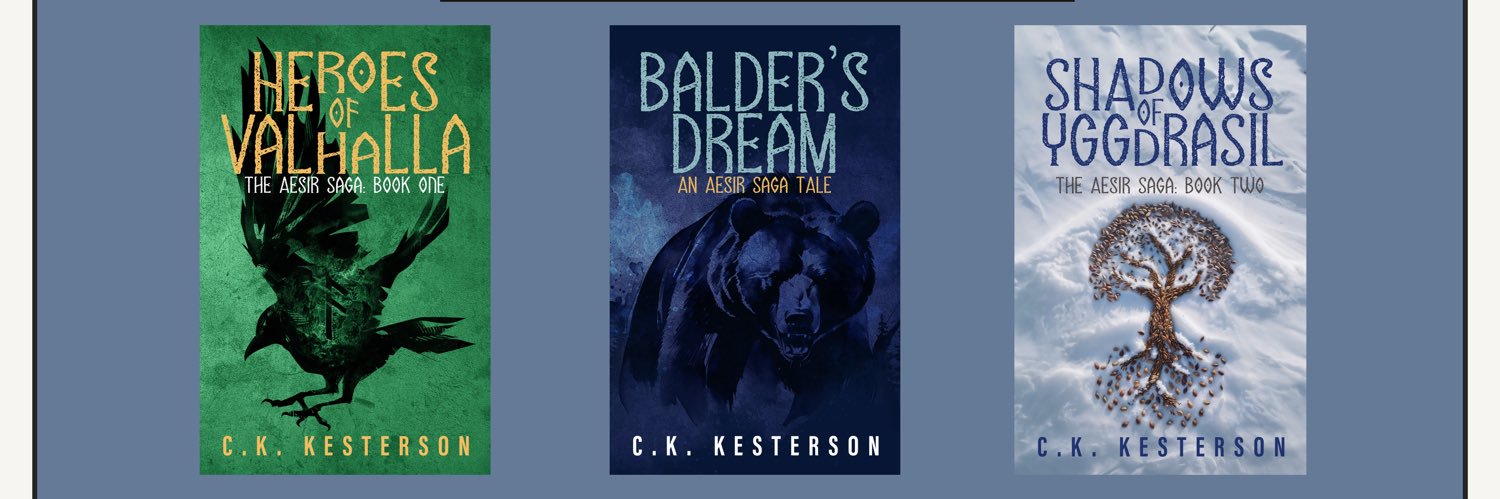 C.K. Kesterson - Author's banner