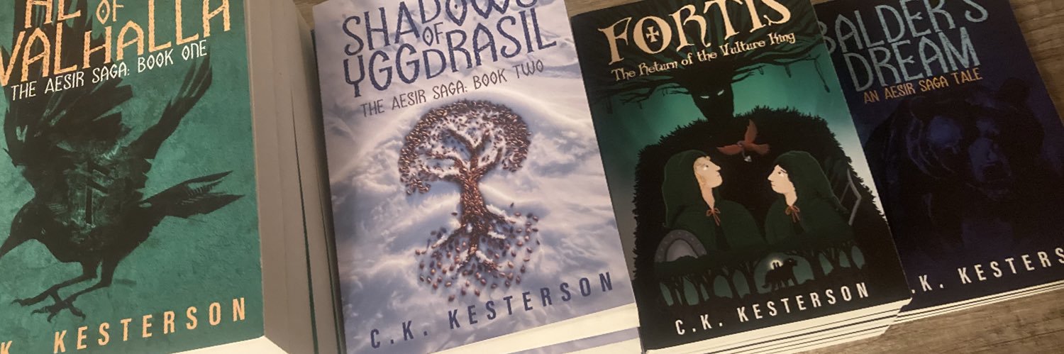 C.K. Kesterson - Author banner