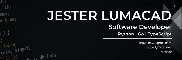 MrJxtr Profile Banner