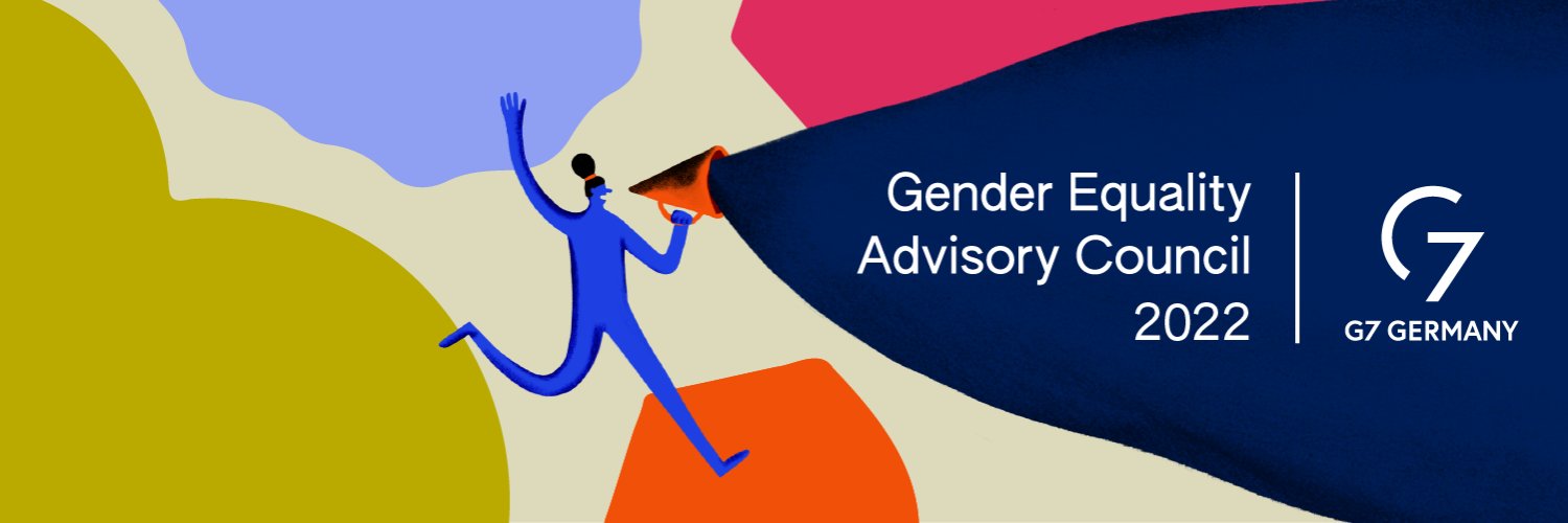 G7 Gender Equality Advisory Council (GEAC) banner