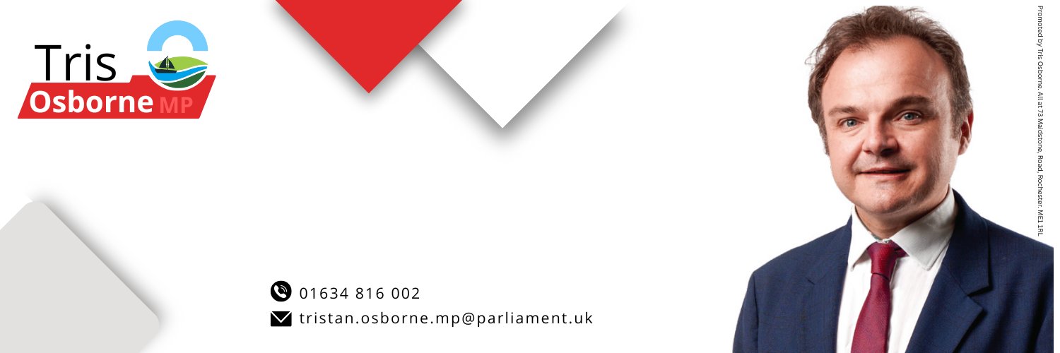 Tris Osborne MP's banner