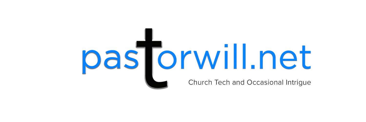 pastorwill's profile banner image