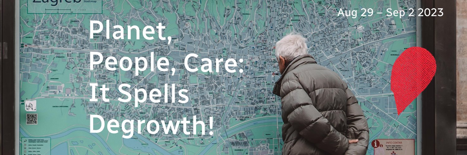 9th International Degrowth Conference banner