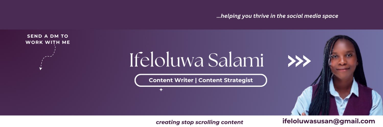 Ifeloluwa, RN | SMM👩🏽‍💻's banner