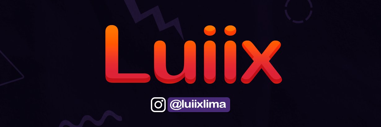 Twitter banner for @luiixlima