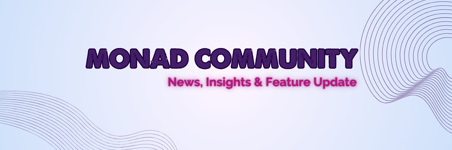 Monad Community ⨀'s banner