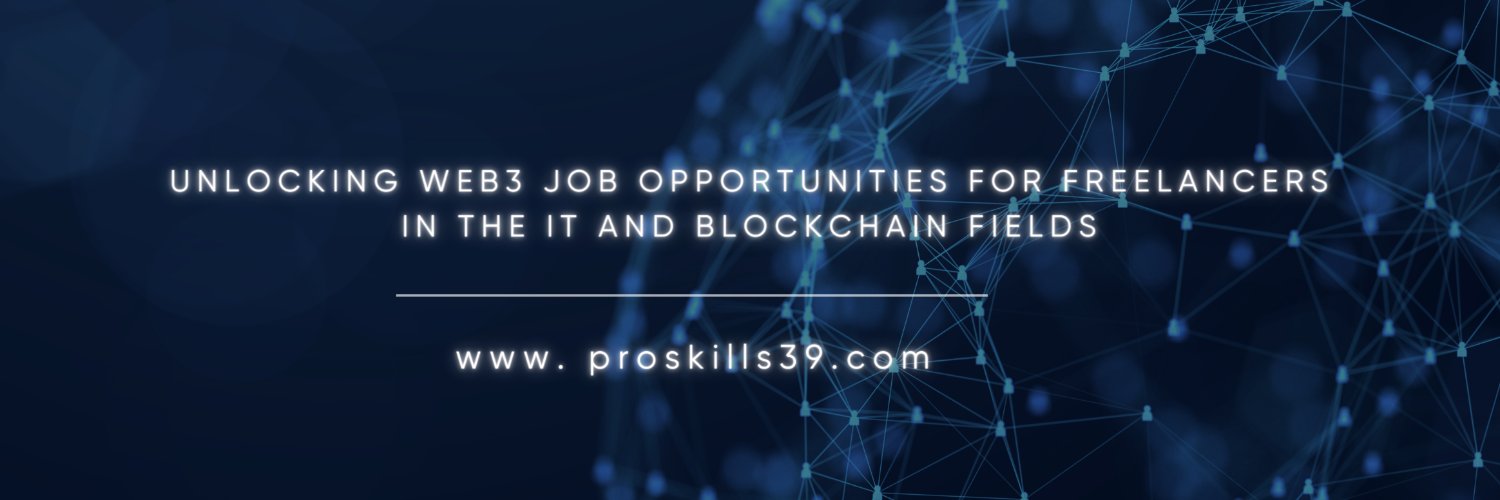 ProSkills39 - Freelancer Jobs banner