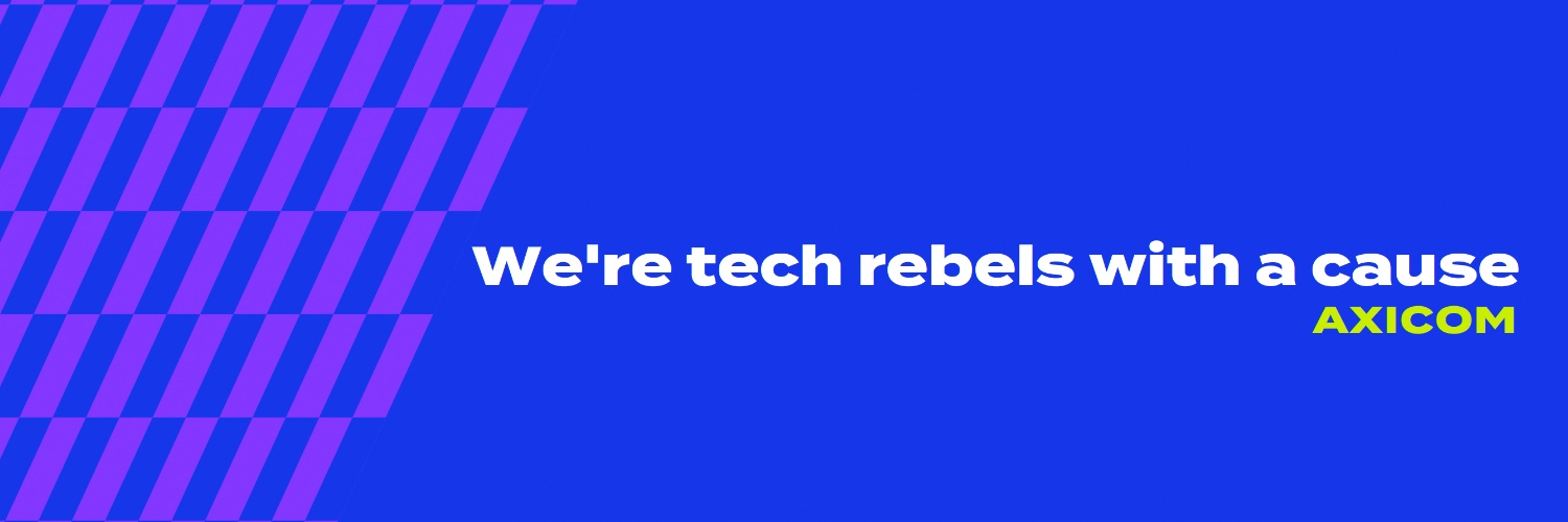 AxiCom banner