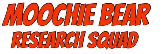 Moochie Bear Research Squad (M.B.R.S.) banner
