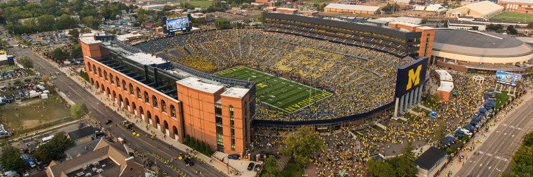 Go Blue 〽️ banner