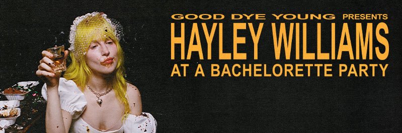 Paramore Tour Updates banner