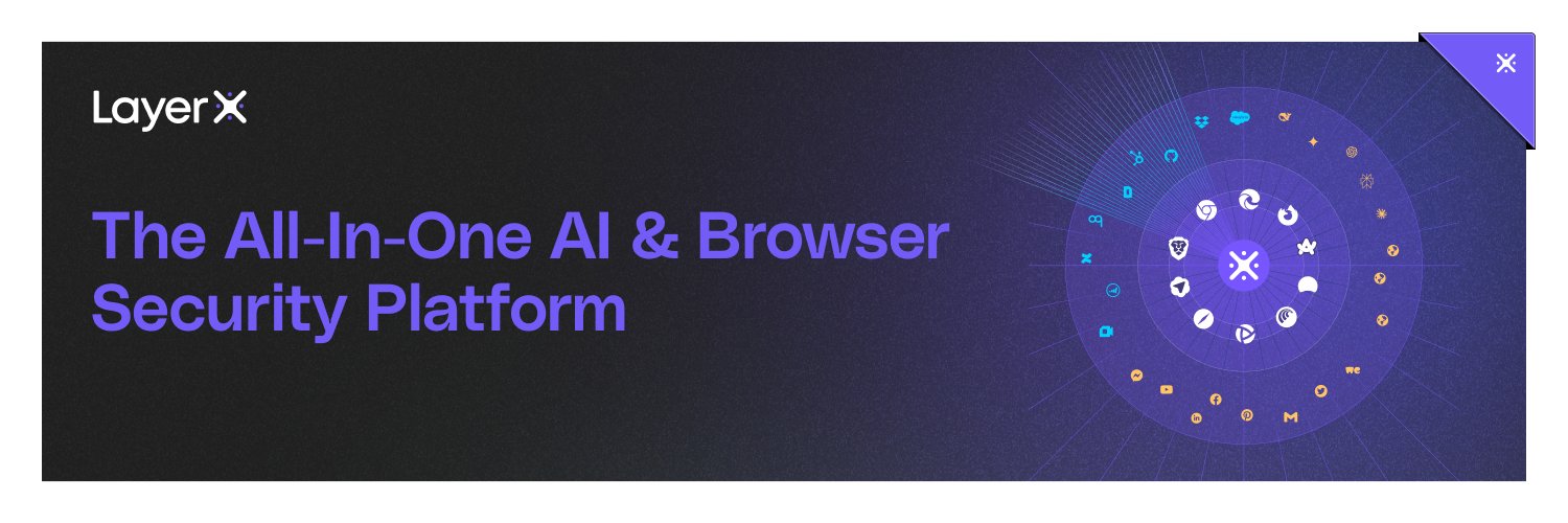 LayerX Security banner