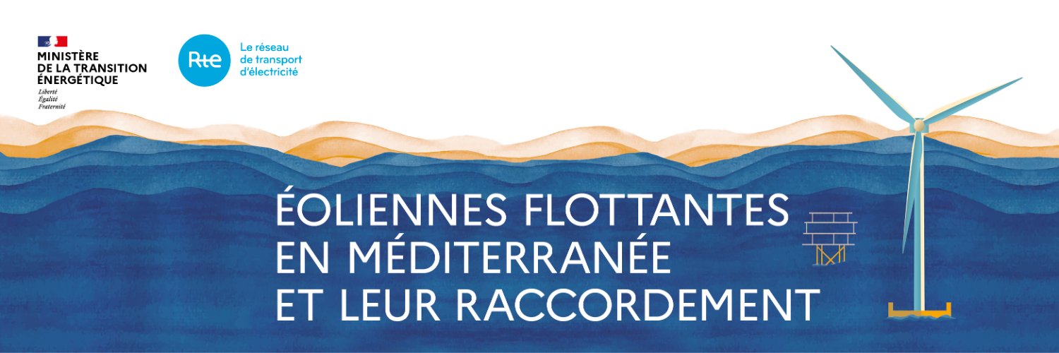 Éoliennes en mer Méditerranée et leur raccordement banner