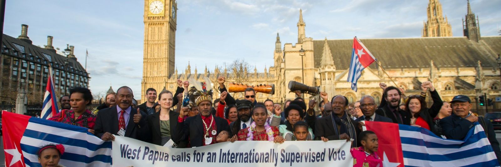 Labour Friends of West Papua banner