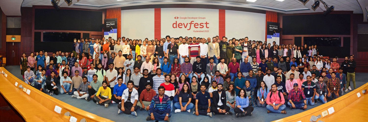 GDG Hyderabad banner