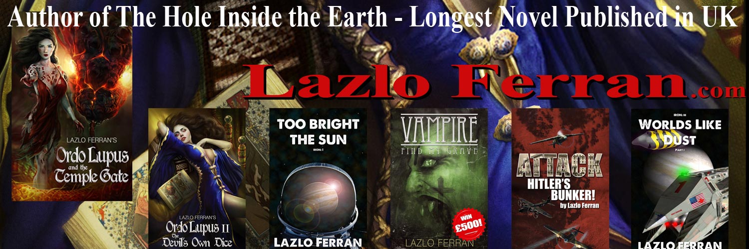 Lazlo Vampire Author banner